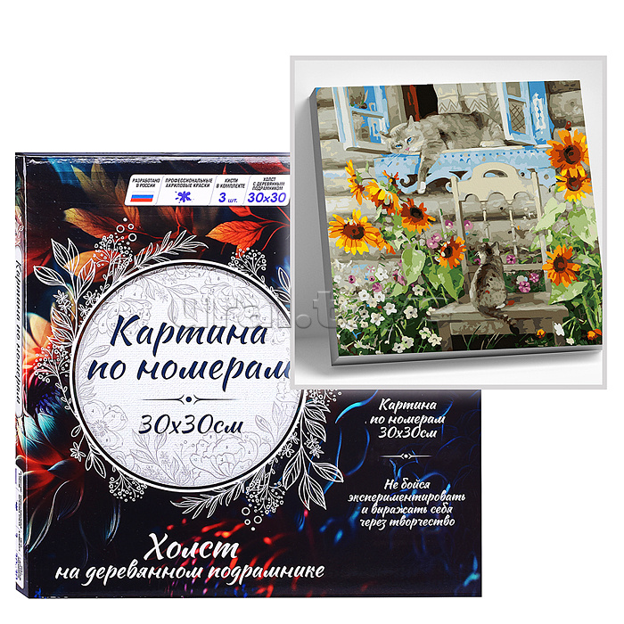 Картина по номерам 30х30