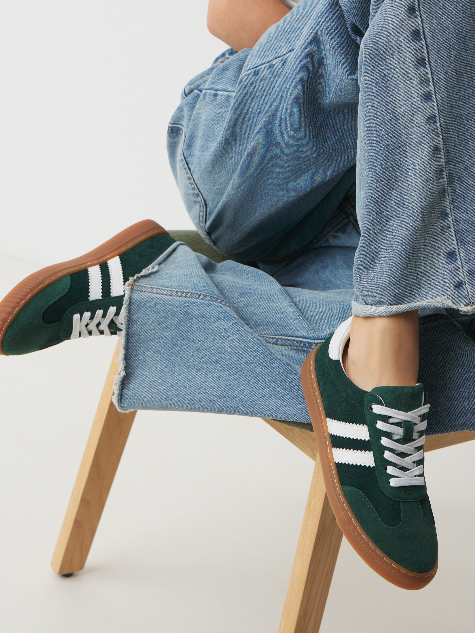 Женские кеды TENDANCE 4009802, изумрудный