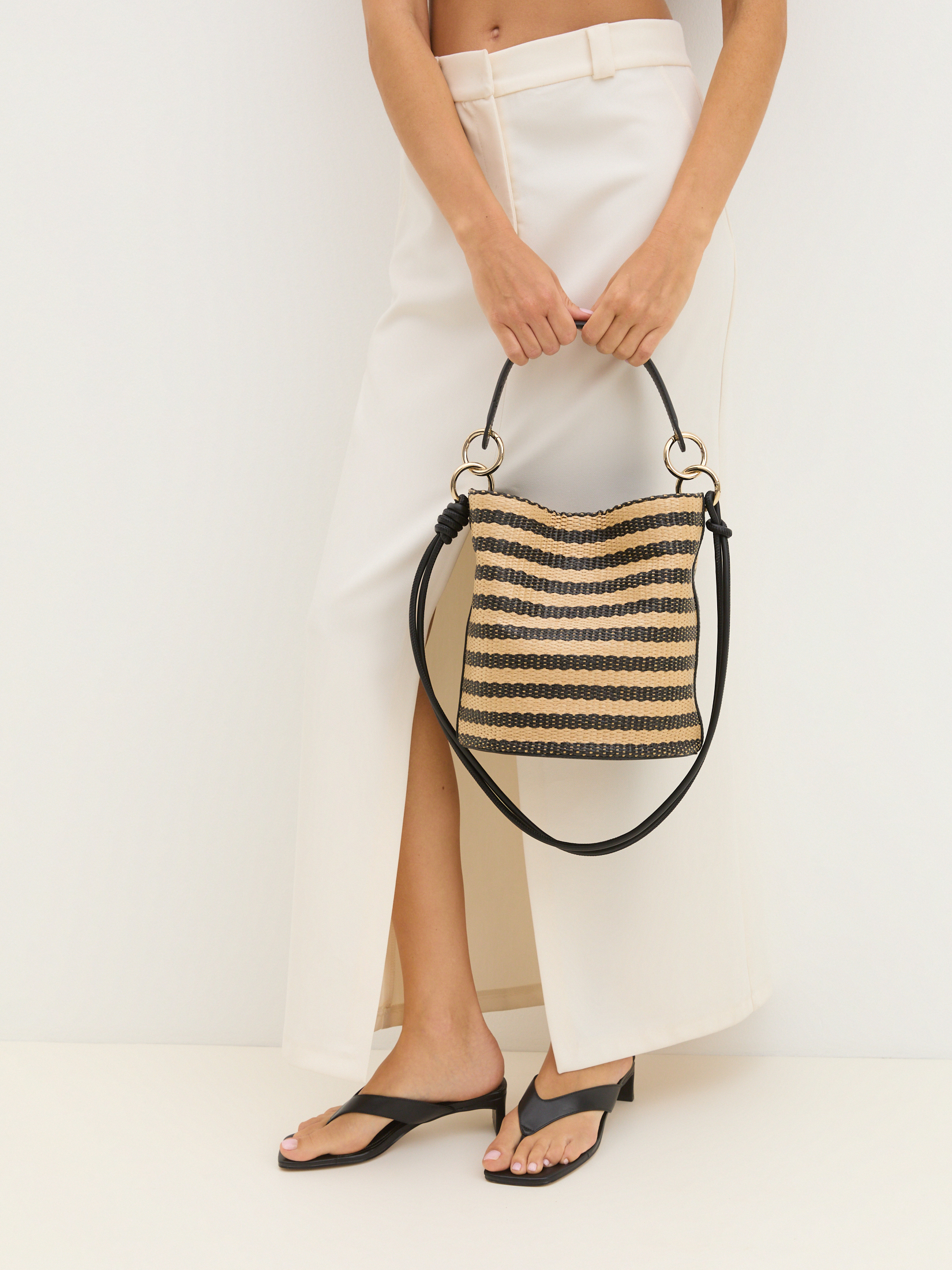 Сумка летняя с ручками TENDANCE 3832699, бежевый