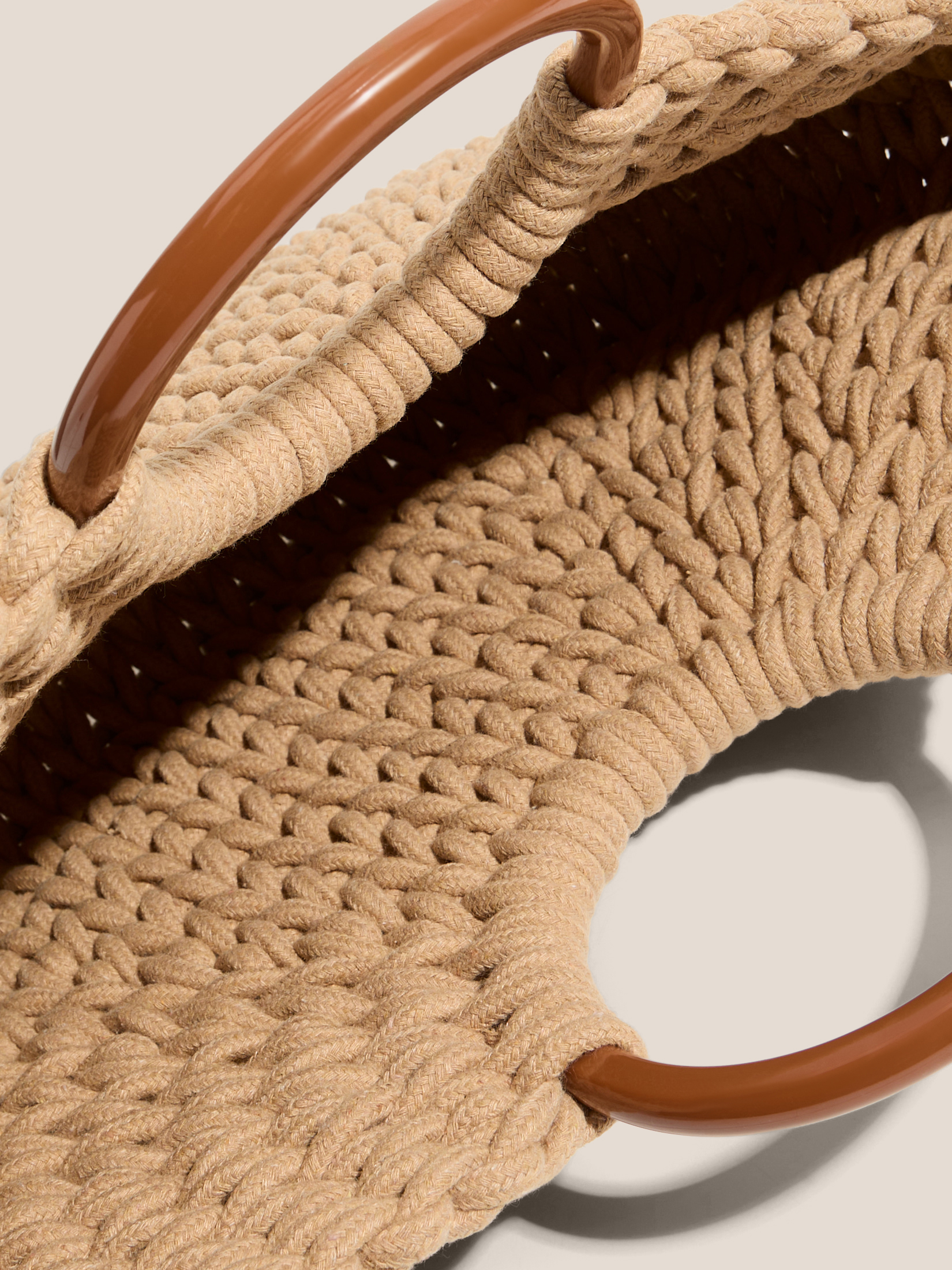 Сумка летняя с ручками TENDANCE 4670377, пыльно-бежевый