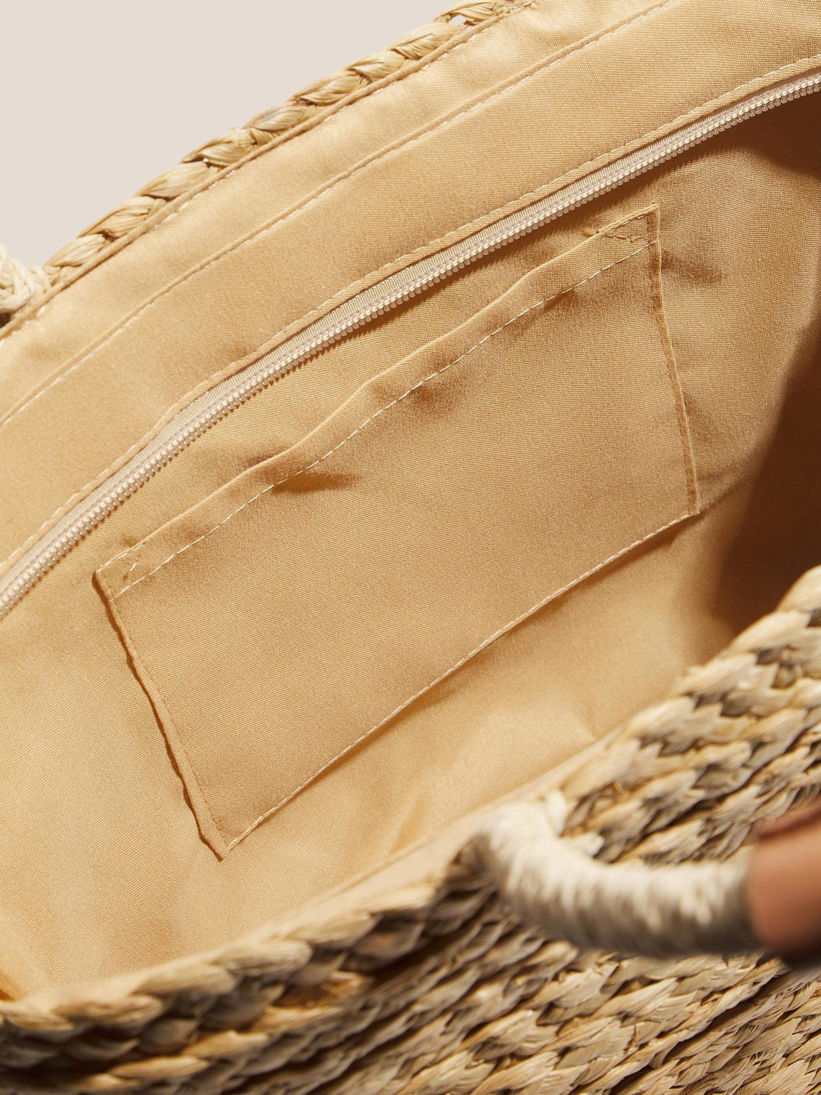 Пляжная сумка TENDANCE 4670426, бежевый