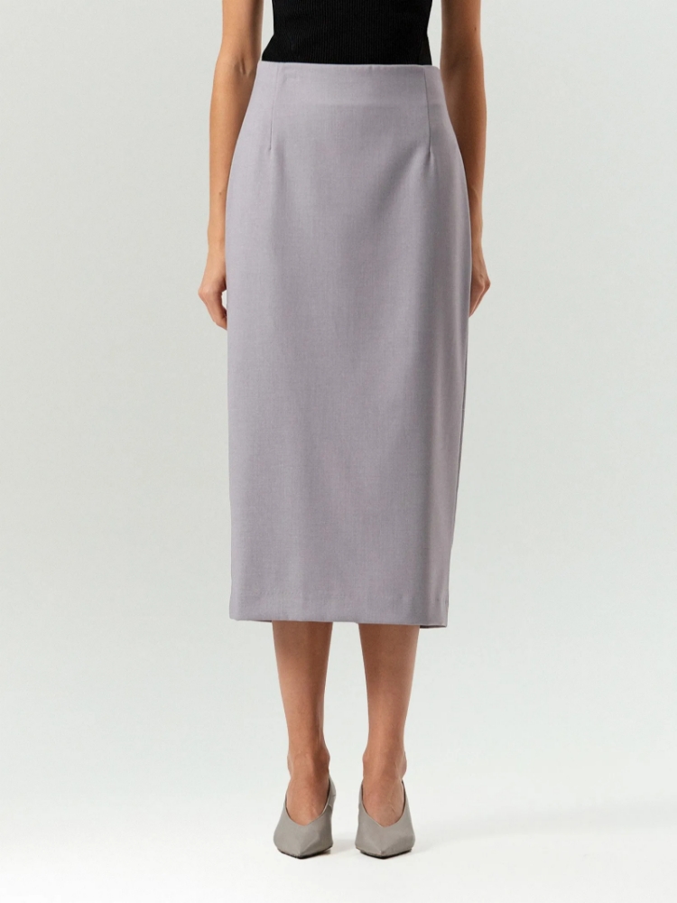 Юбка-карандаш миди ,
60% полиэстер, 37% вискоза, 3% эластан ,