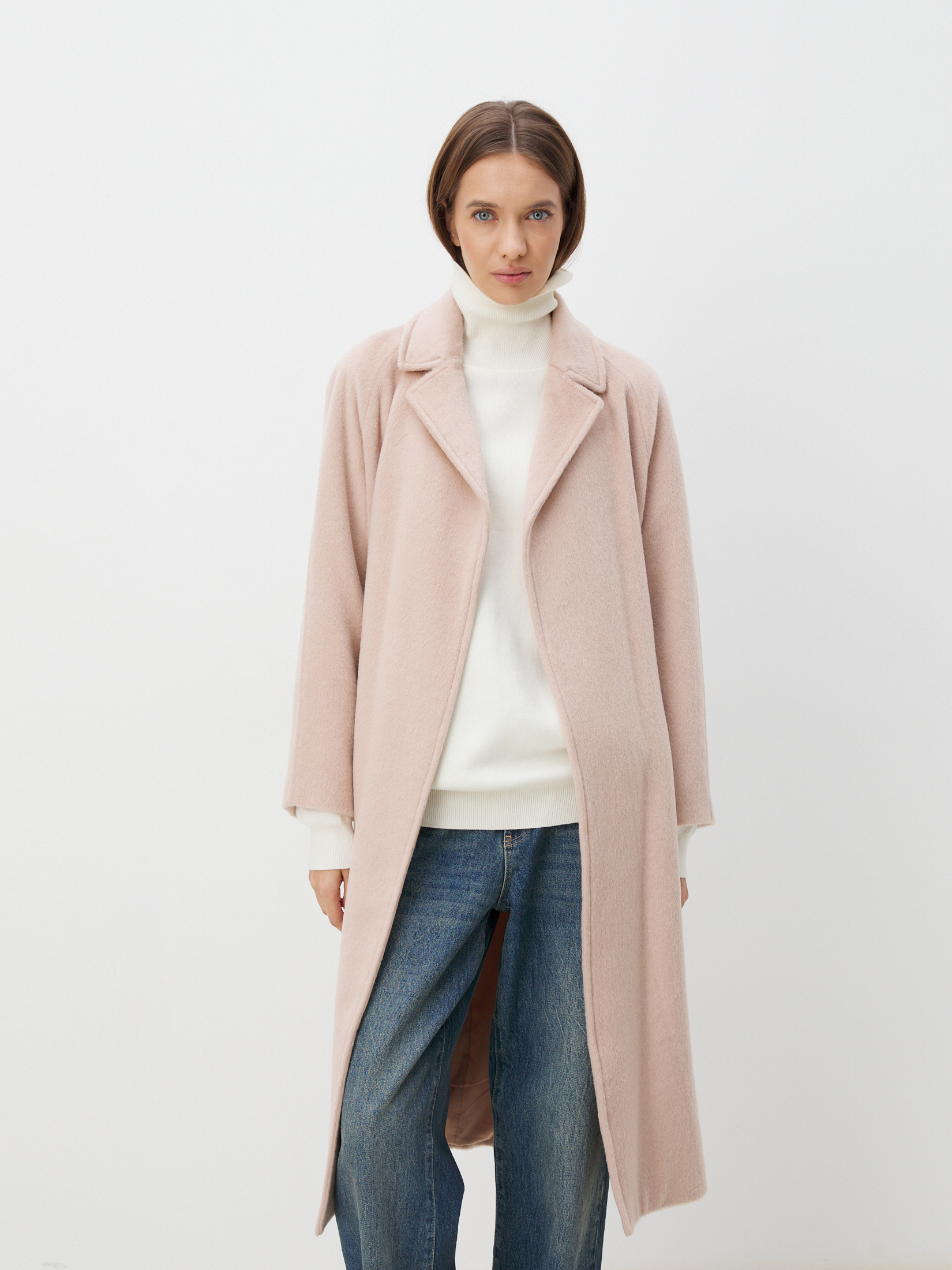 Женское пальто MAISON DAVID 3878327, бежево-розовый