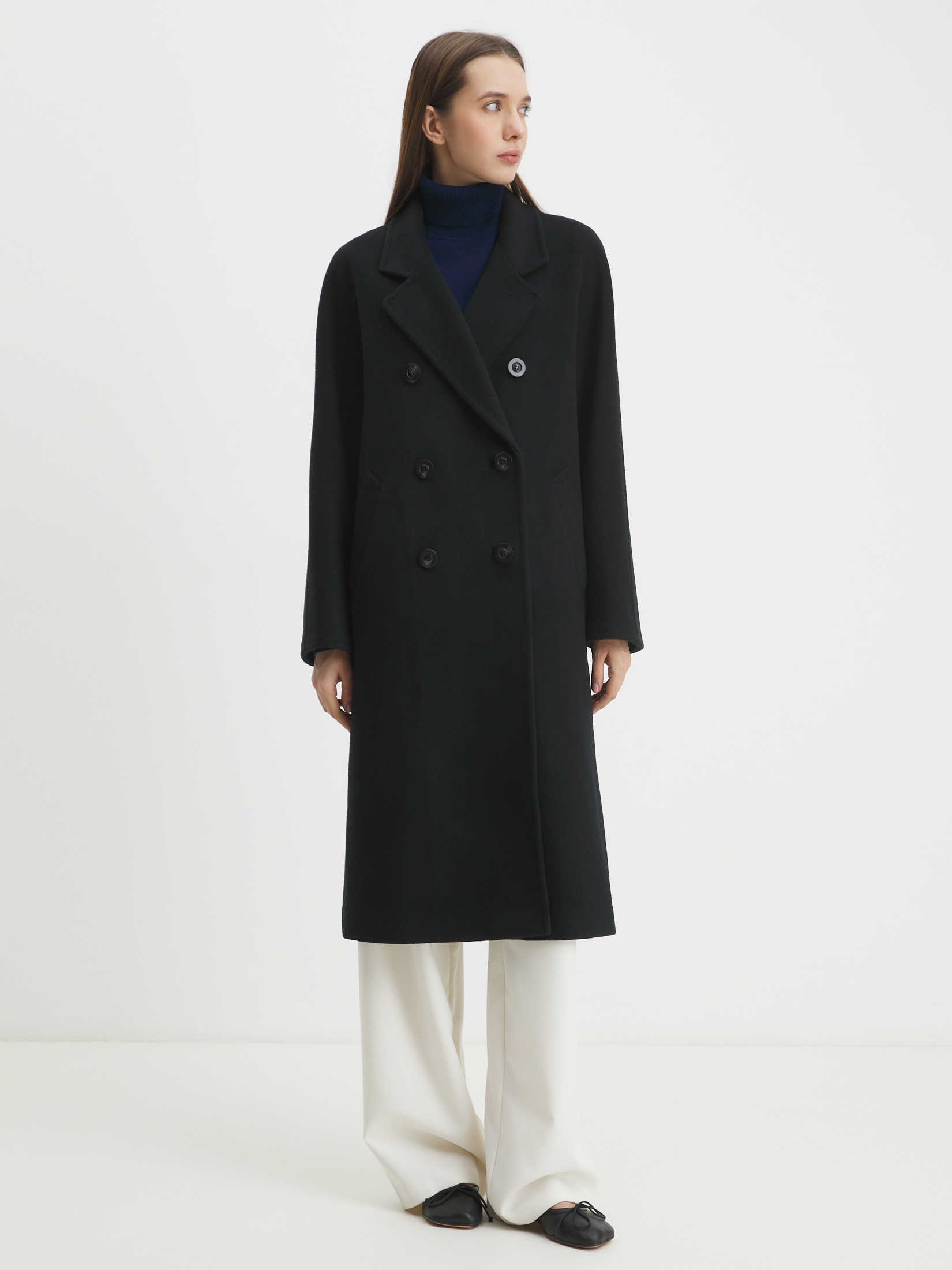 Женское пальто MAISON DAVID 4409924, черный