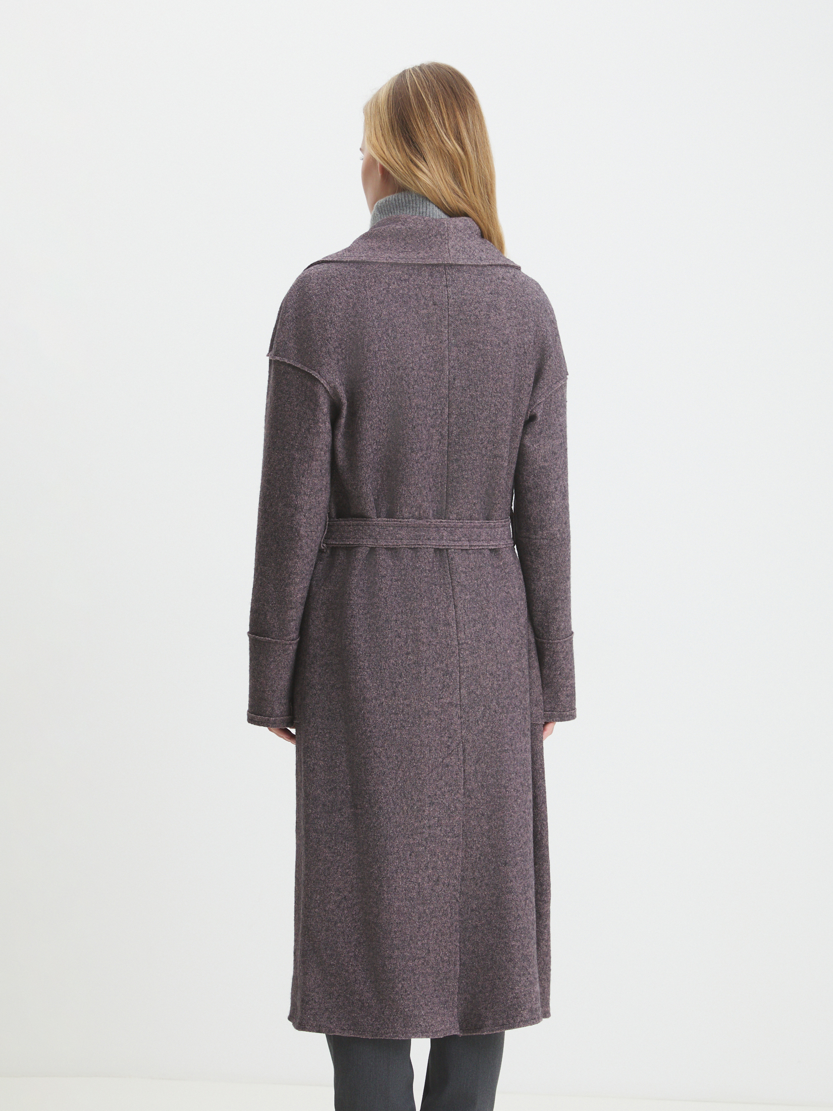 Женское пальто CALZETTI INES 3607165, серо-фиолетовый