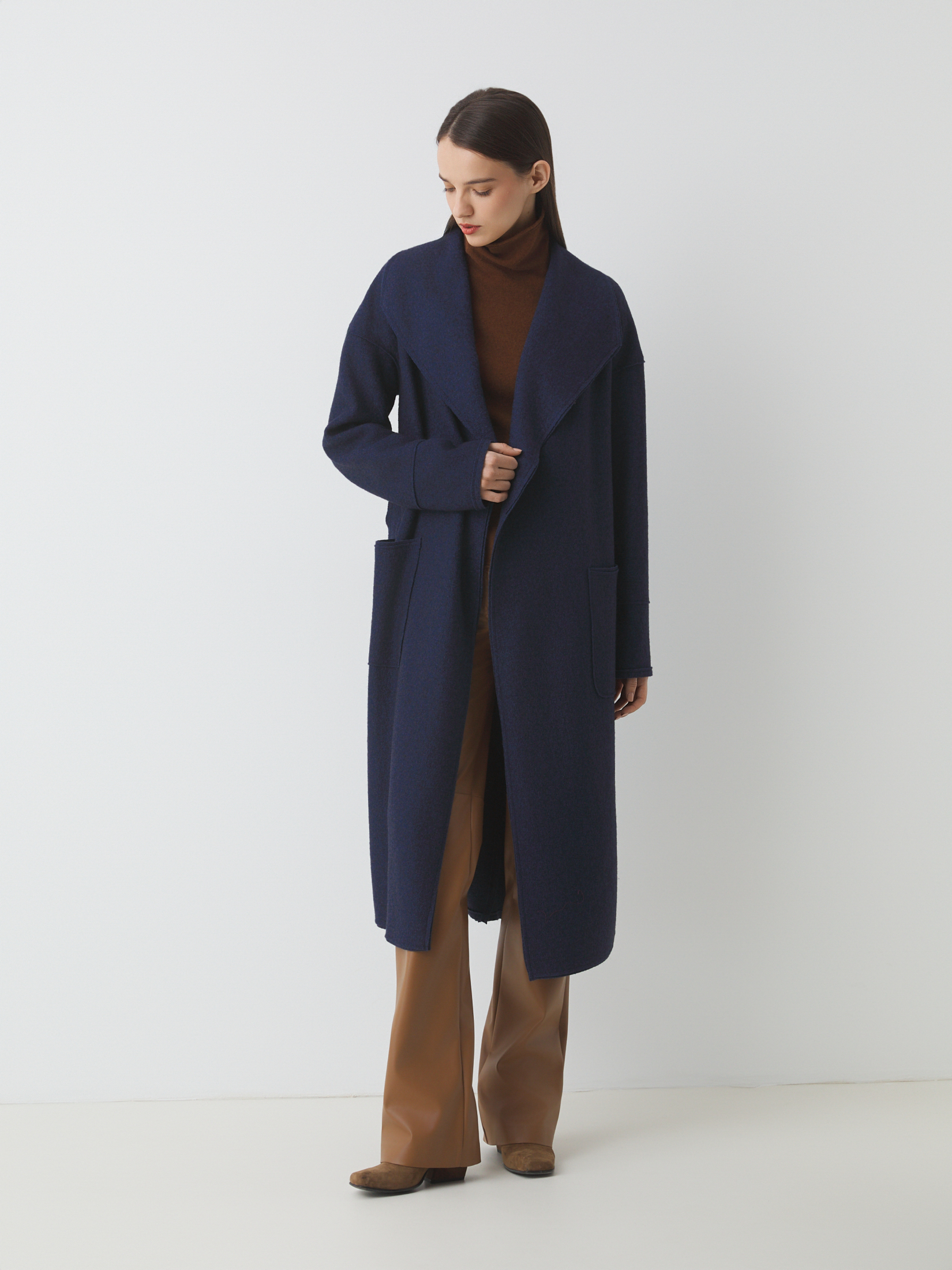 Женское пальто MAISON DAVID INES 4661834, темно-синий