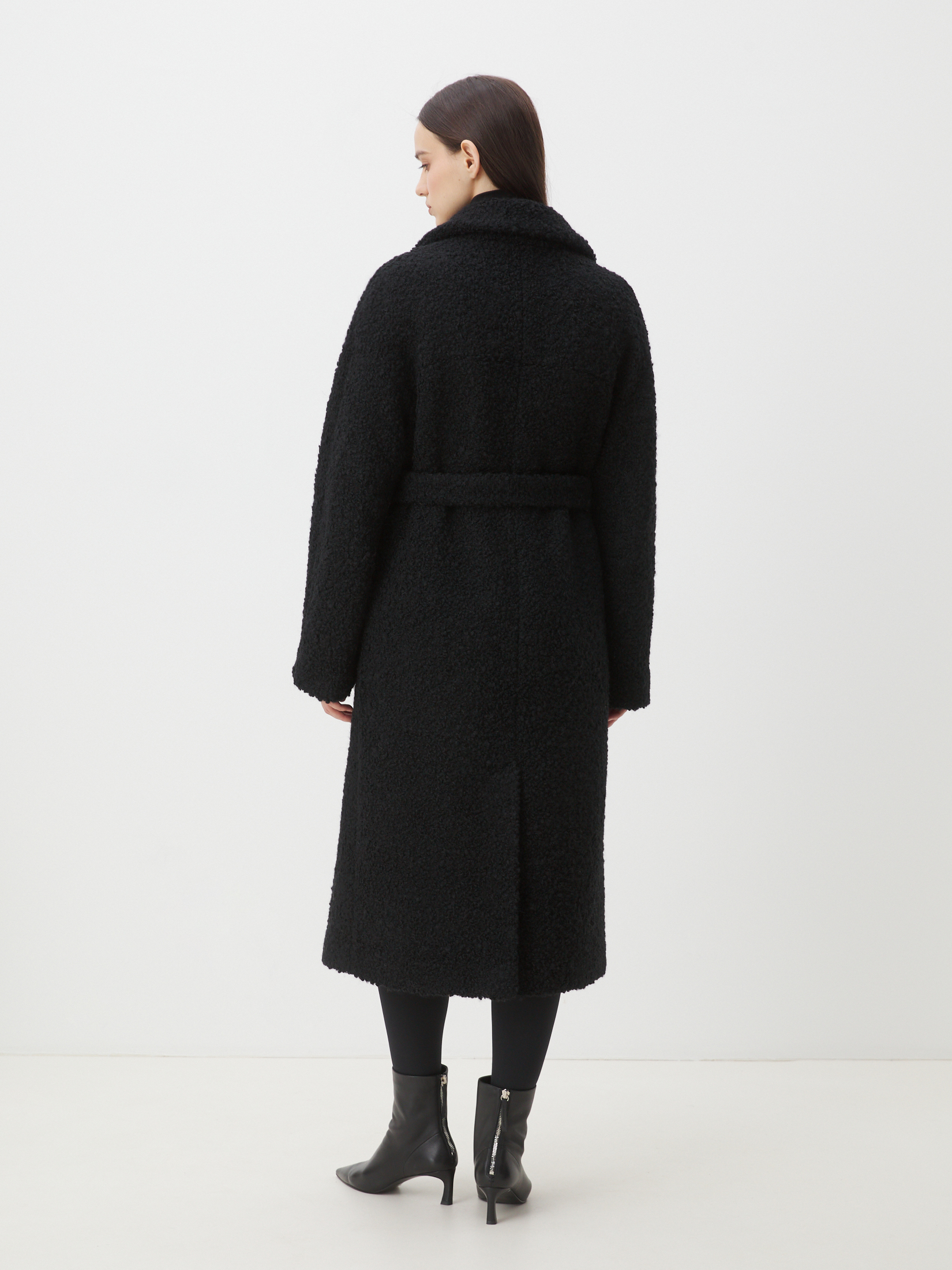 Женское пальто MAISON DAVID JULIA_ALPACO 4535615, черный