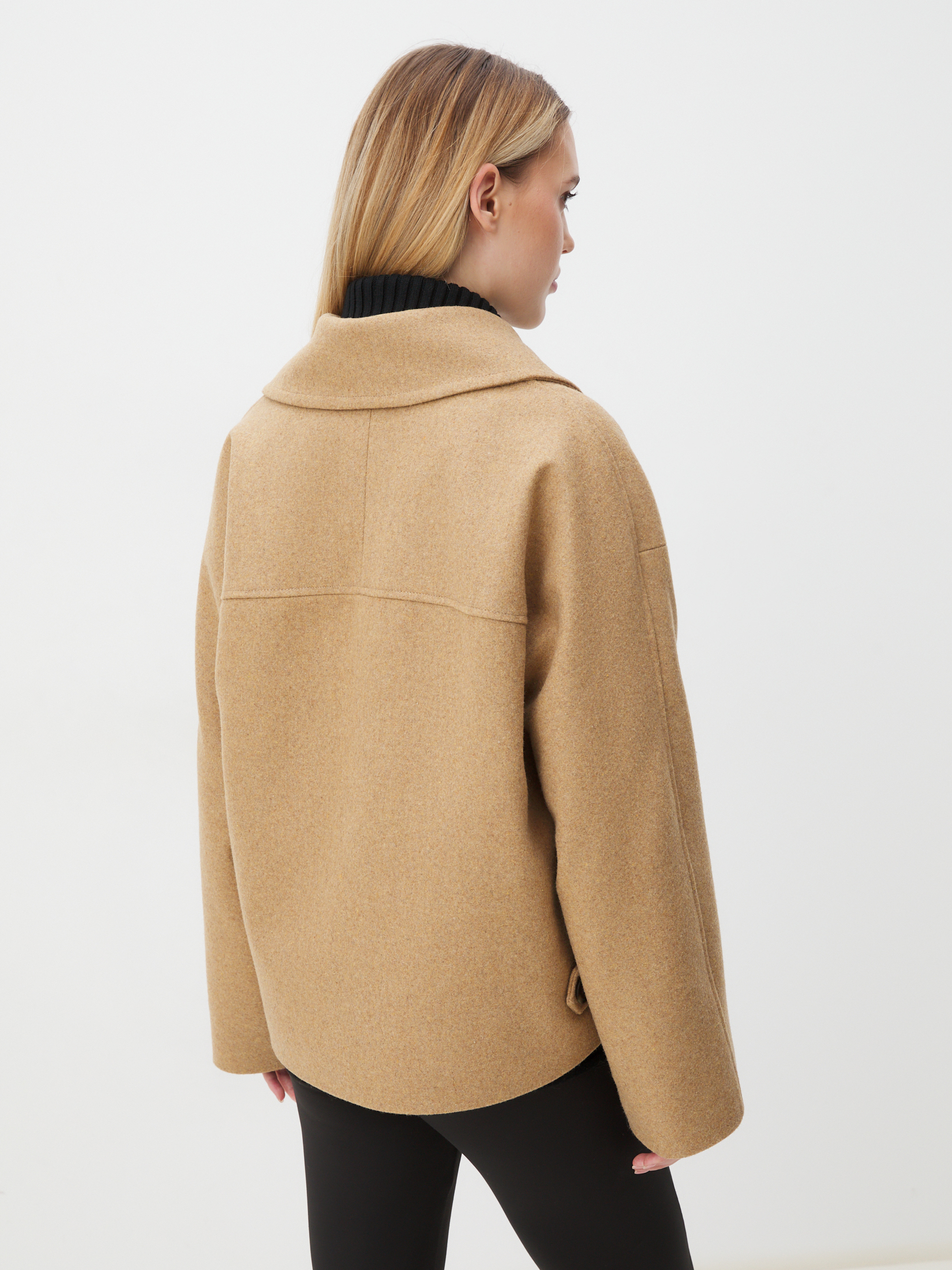 Женское полупальто MAISON DAVID LILOU 4418293, бежевый