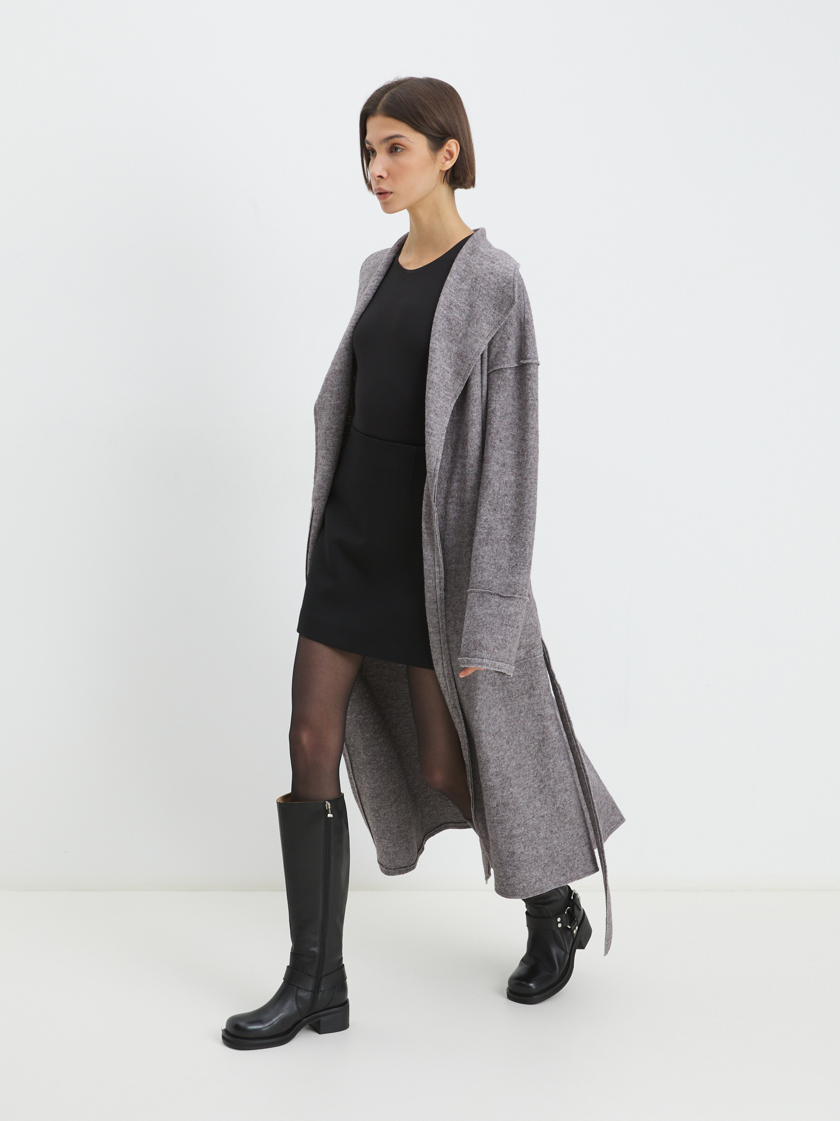 Женское пальто CALZETTI INES 3607137, светло-серый