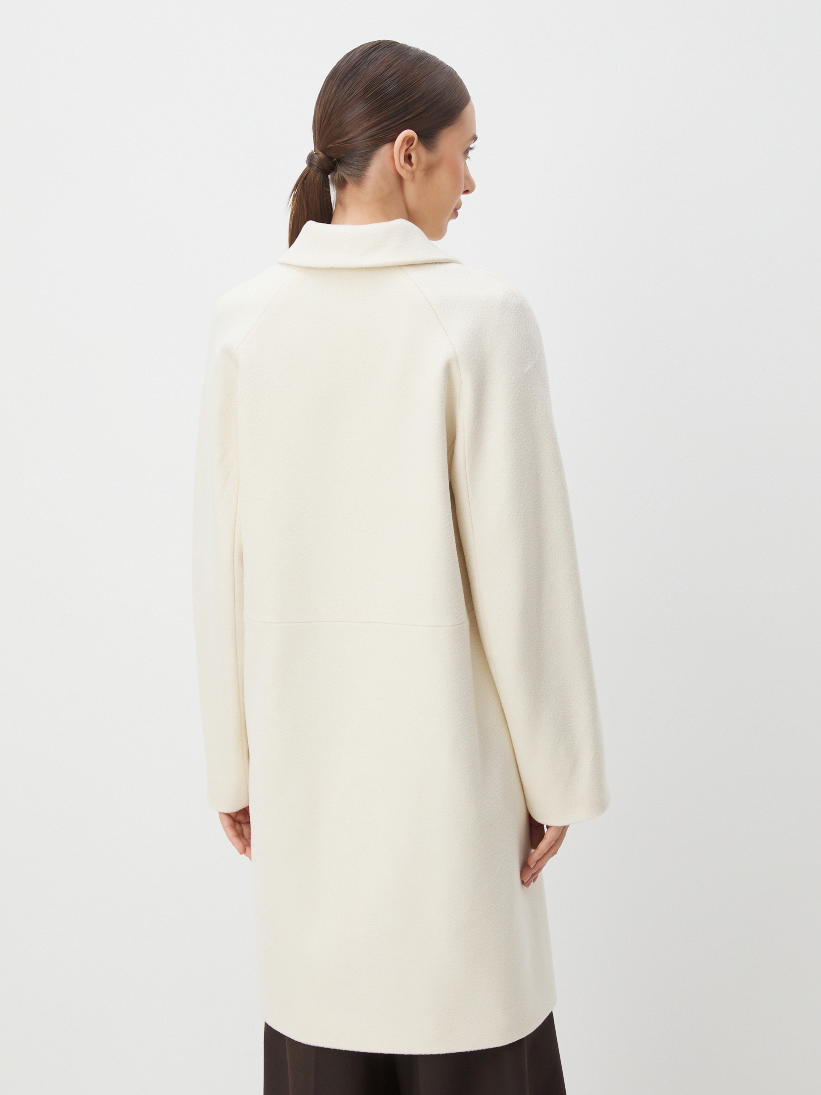 Женское пальто MAISON DAVID ARLETTE_V 4508455, молочно-белый