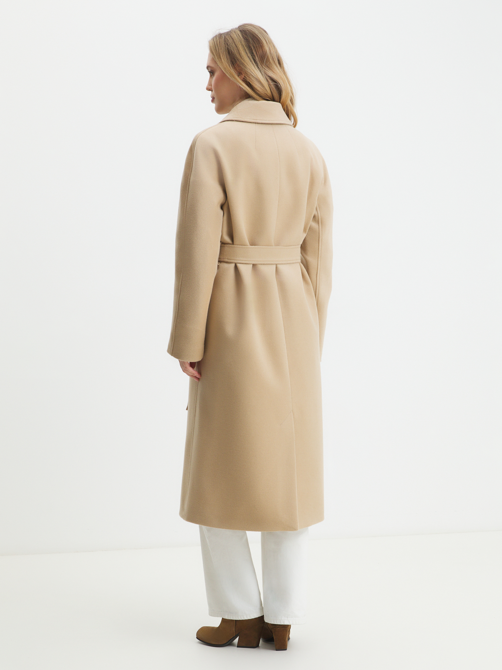 Женское пальто MAISON DAVID MADLEN 4412723, серо-бежевый