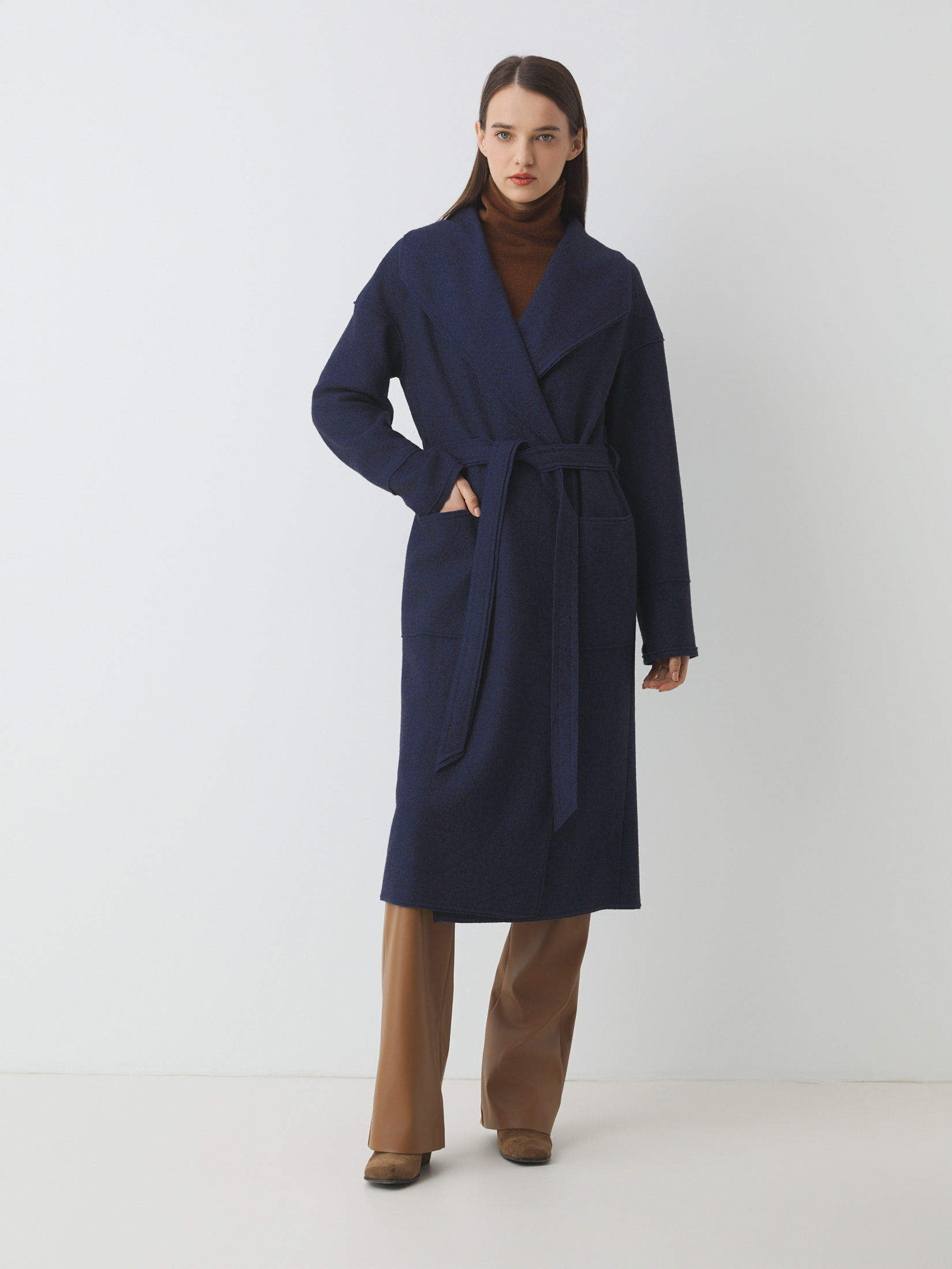 Женское пальто MAISON DAVID INES 4661834, темно-синий