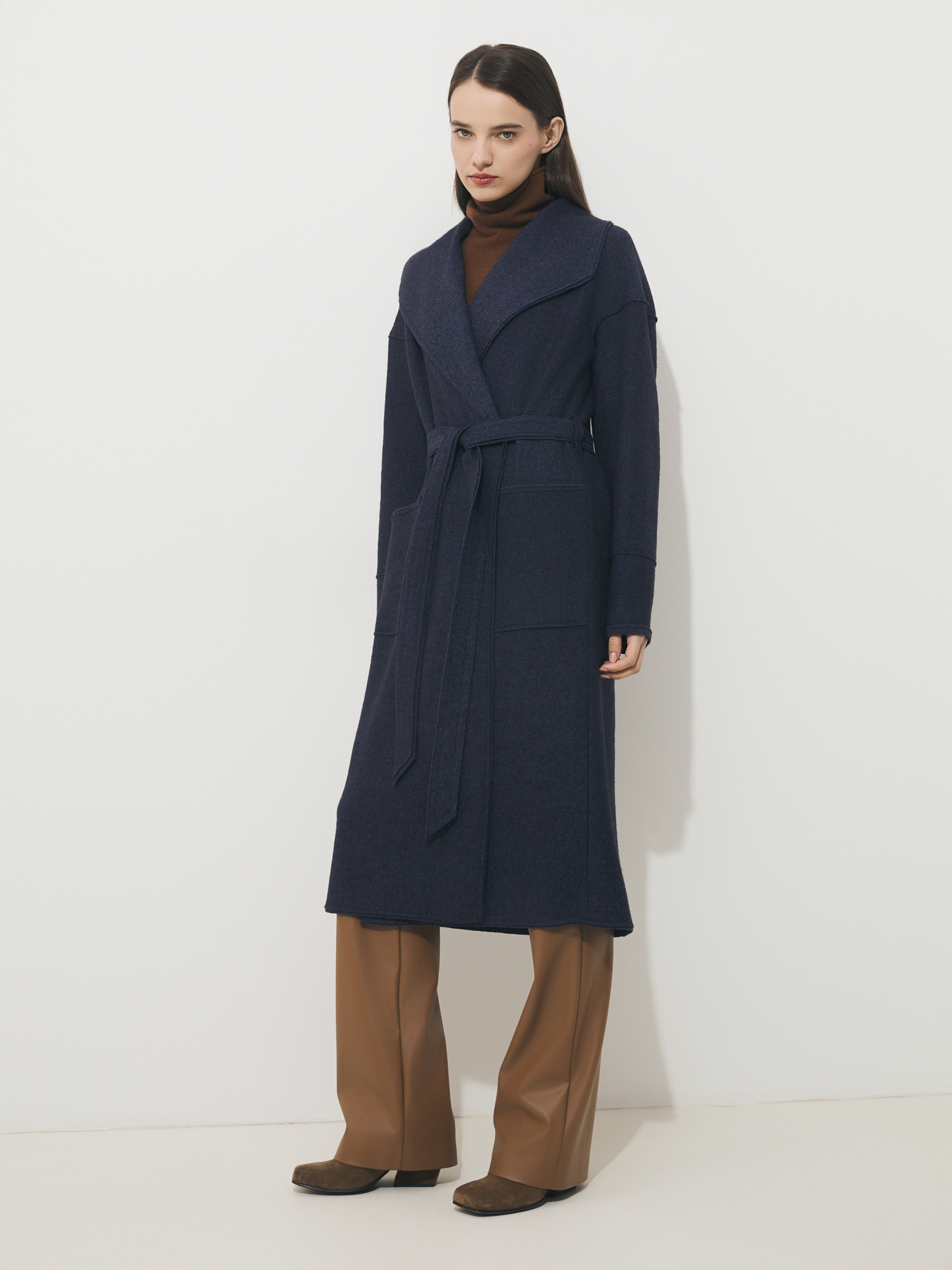 Женское пальто MAISON DAVID INES 4661834, темно-синий