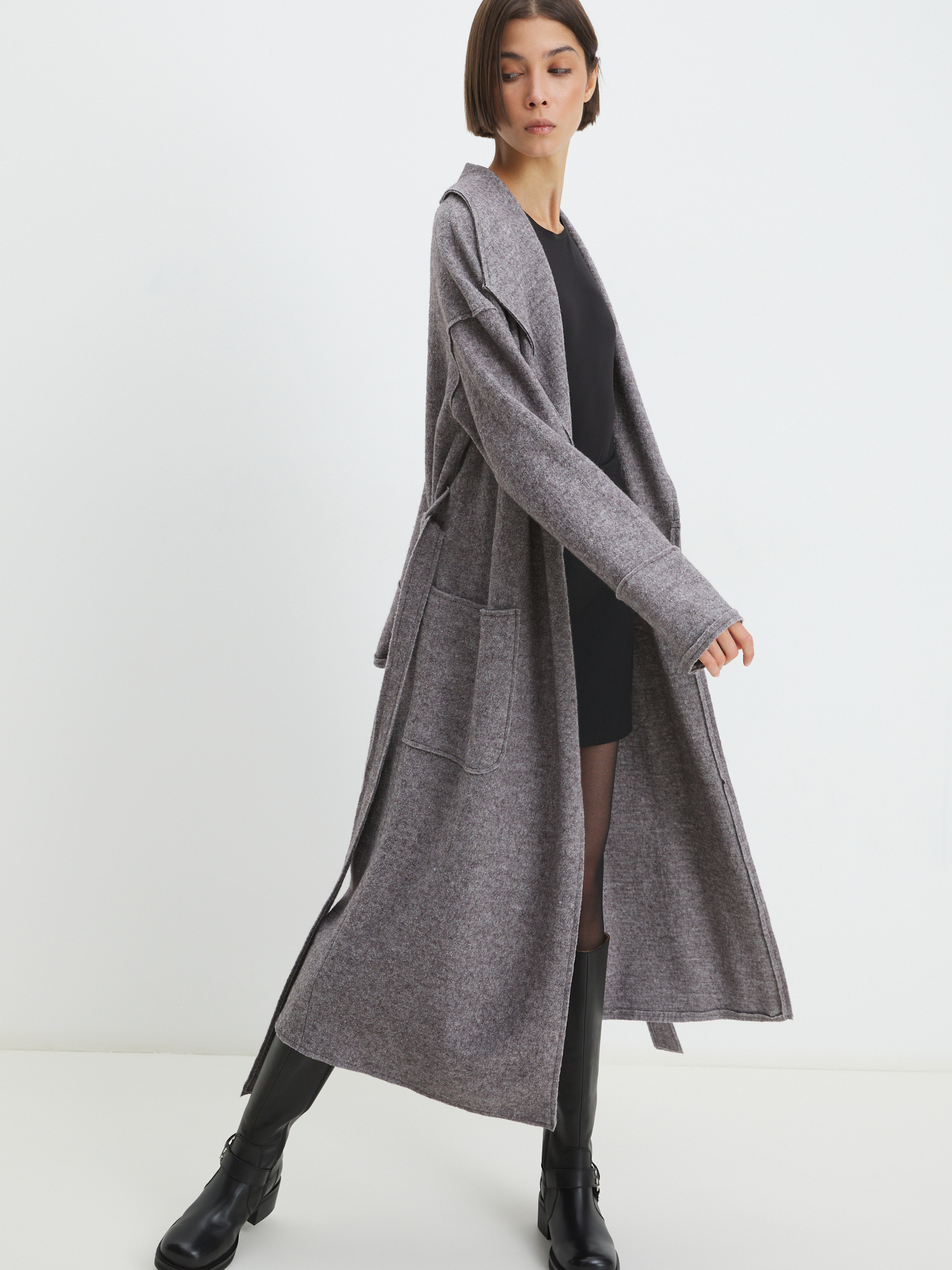 Женское пальто CALZETTI INES 3607137, светло-серый