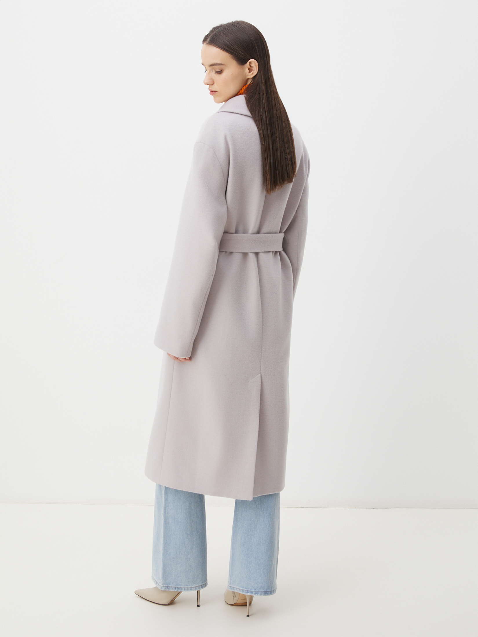 Женское пальто MAISON DAVID ARMADA 4439625, фиолетово-серый