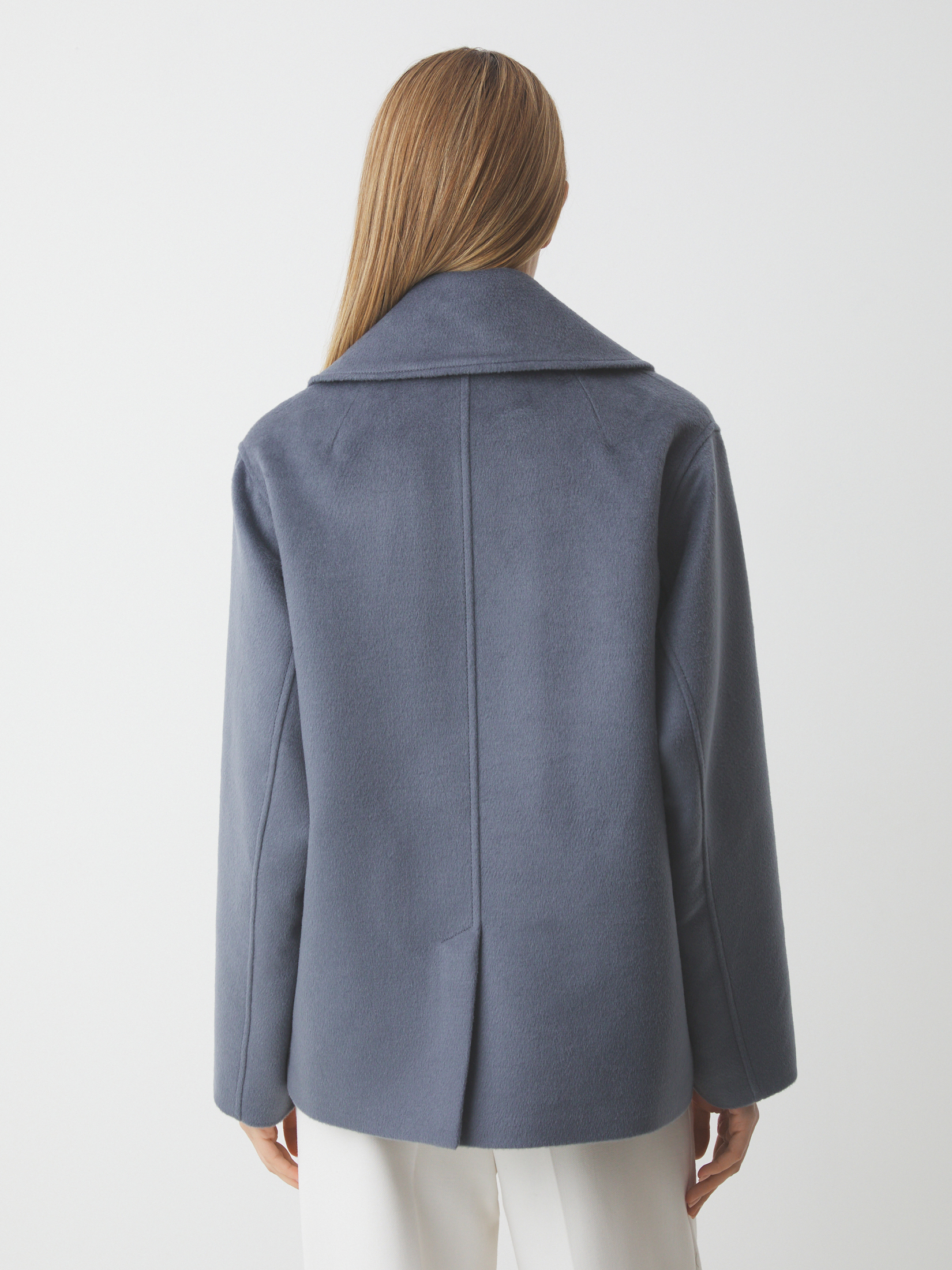 Женское полупальто MAISON DAVID SABINA_084 4674738, серо-синий