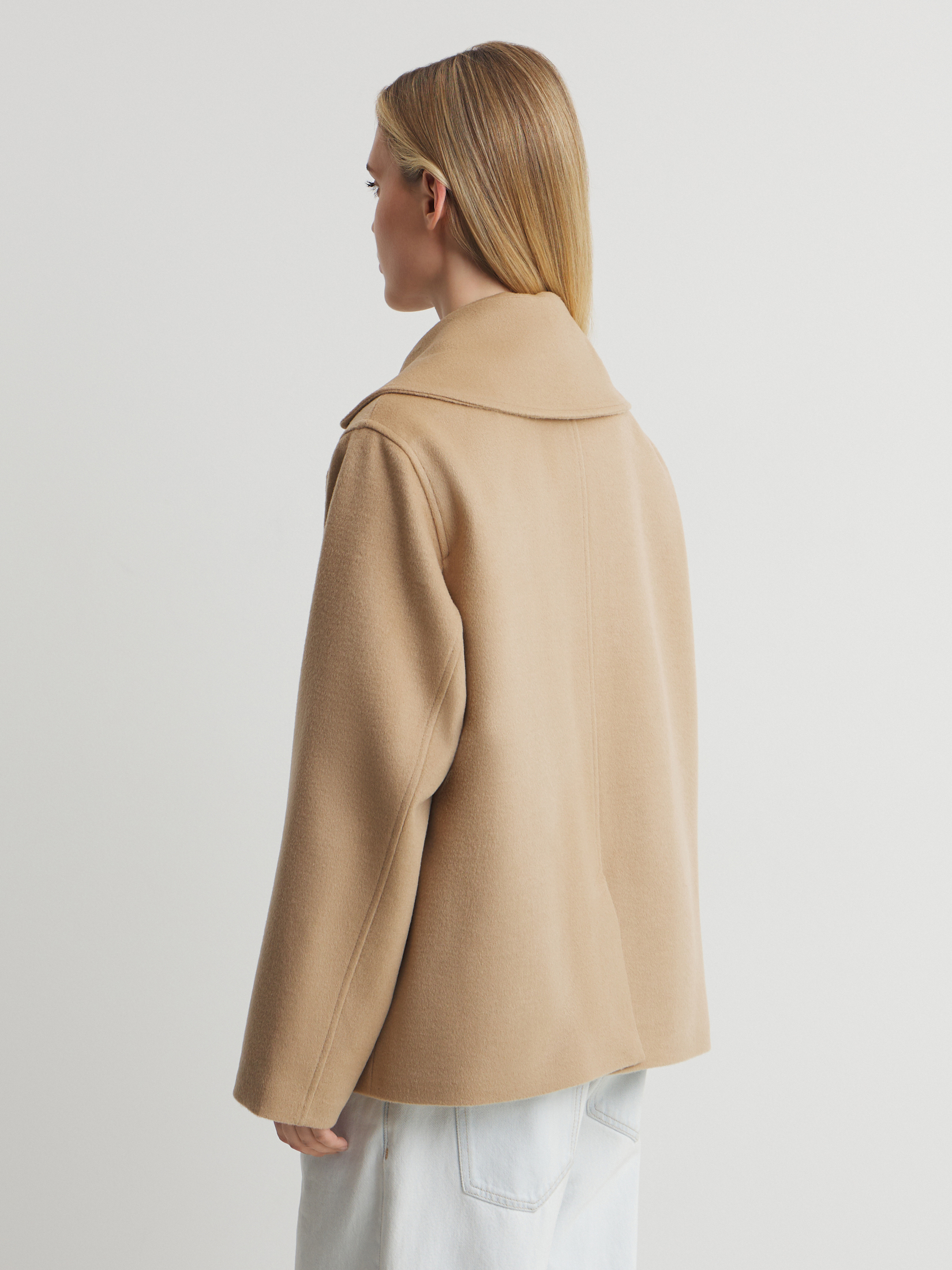 Женское полупальто MAISON DAVID SABINA 4228141, коричнево-бежевый