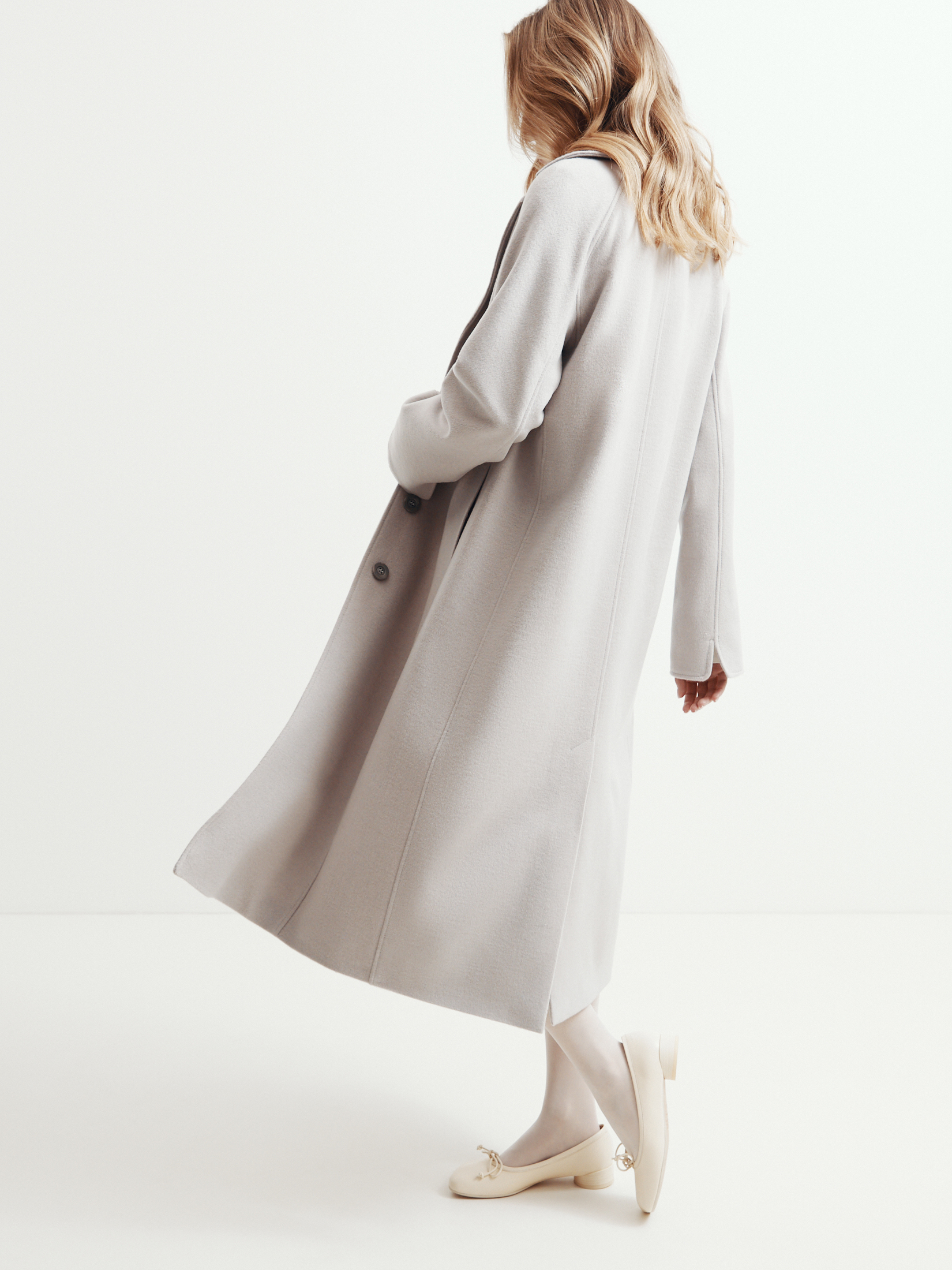 Женское пальто MAISON DAVID OLGA 4535686, фиолетово-серый