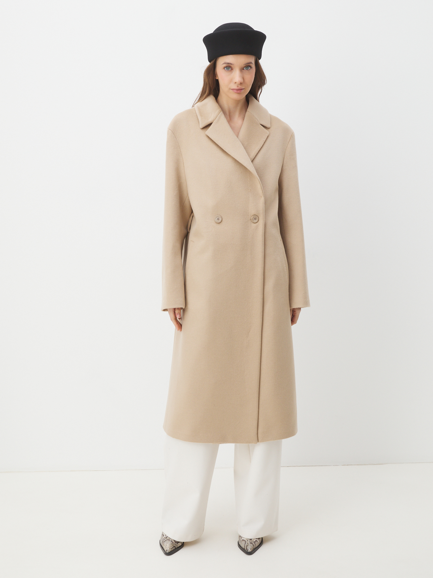 Женское пальто MAISON DAVID ARMADA 4439607, серо-бежевый