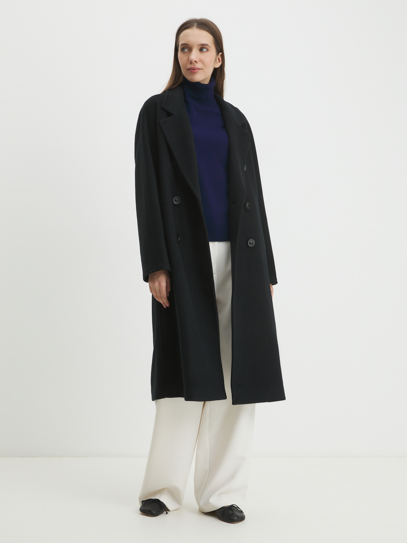 Женское пальто MAISON DAVID 4409924, черный