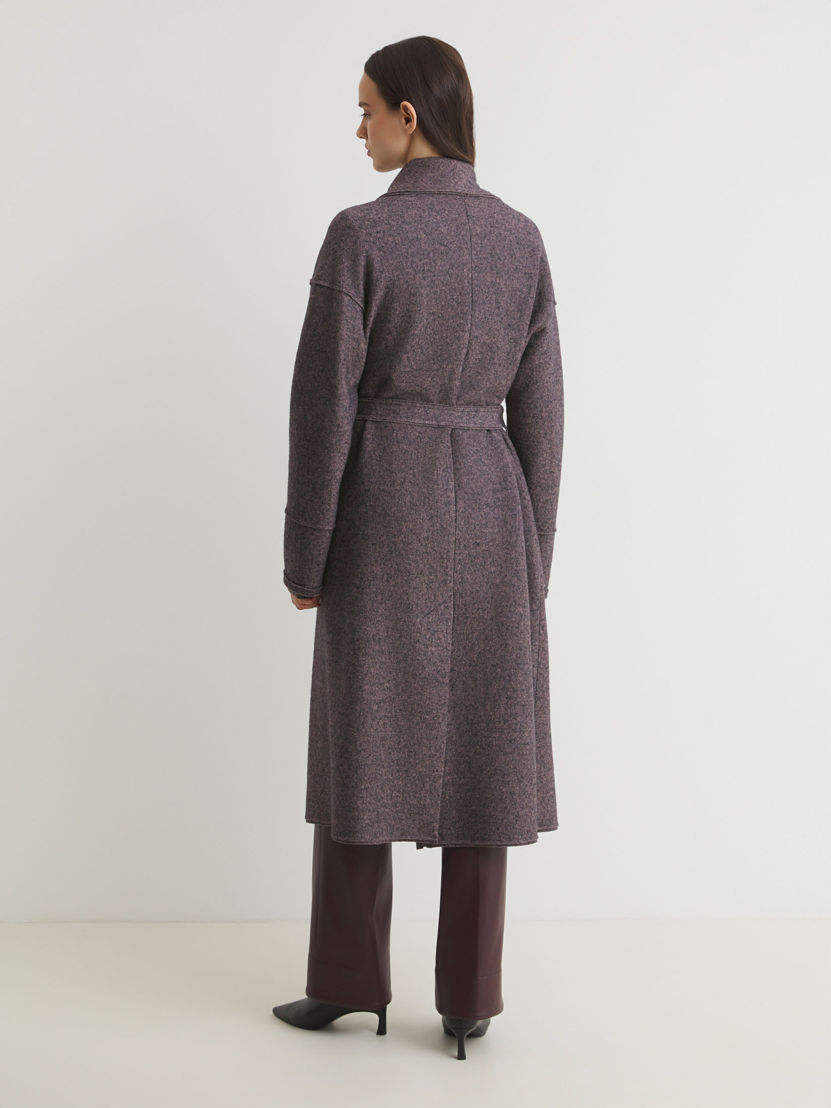 Женское пальто MAISON DAVID INES 4661779, серо-фиолетовый