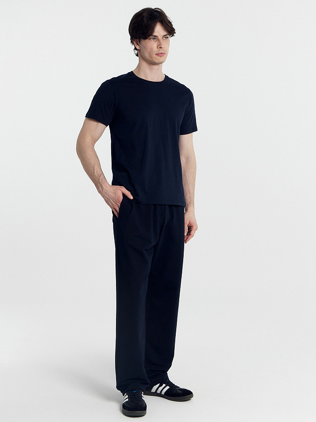 Футболка мужская в синем цвете