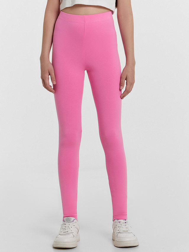 Легинсы для девочек розовые