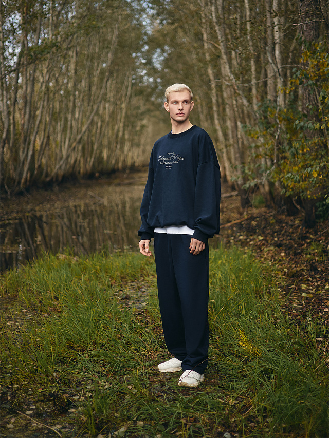 Брюки мужские синие из коллекции