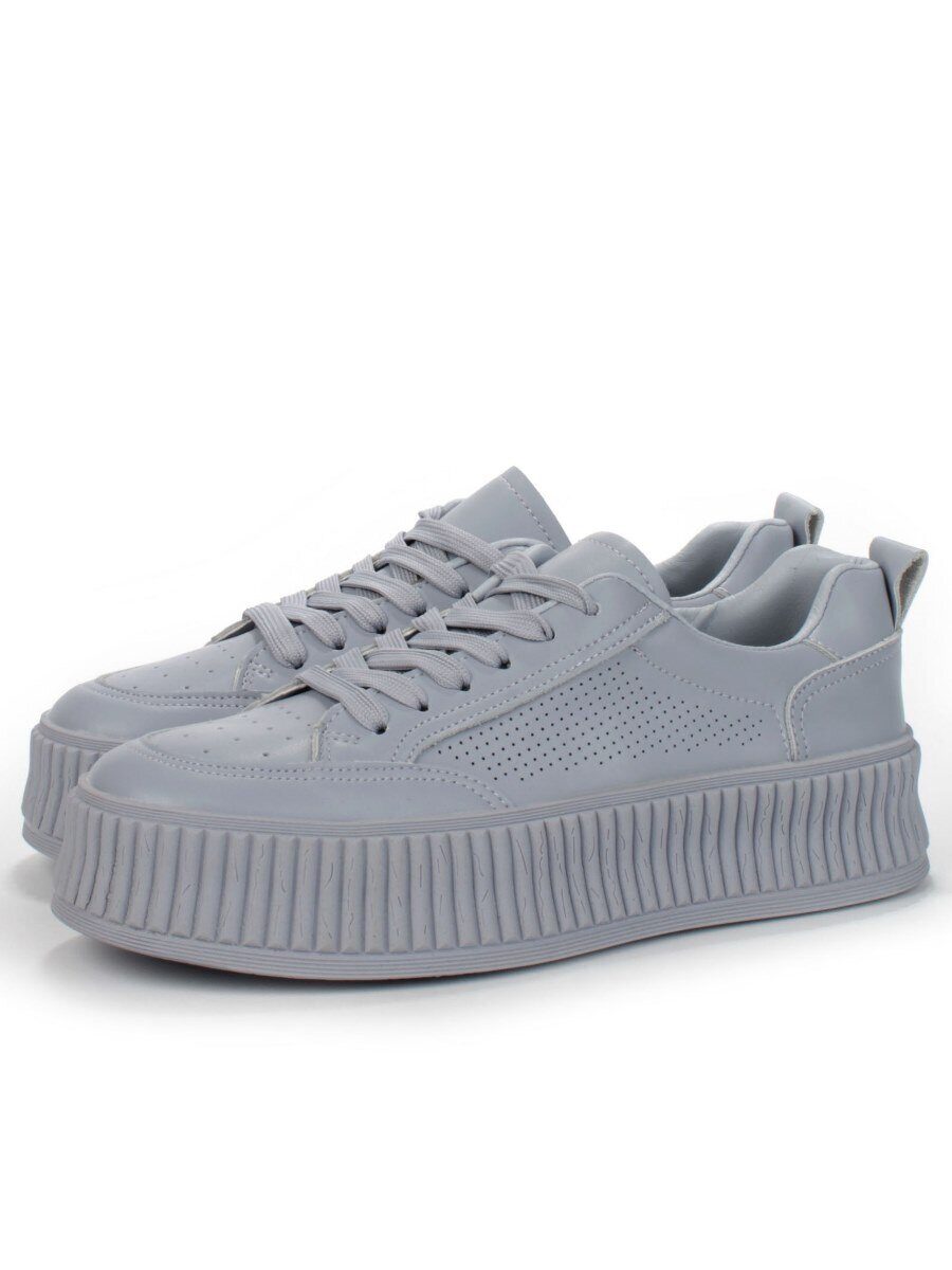 05-P8201-3 BLUE/VIOLET Кроссовки женские (натуральная кожа)