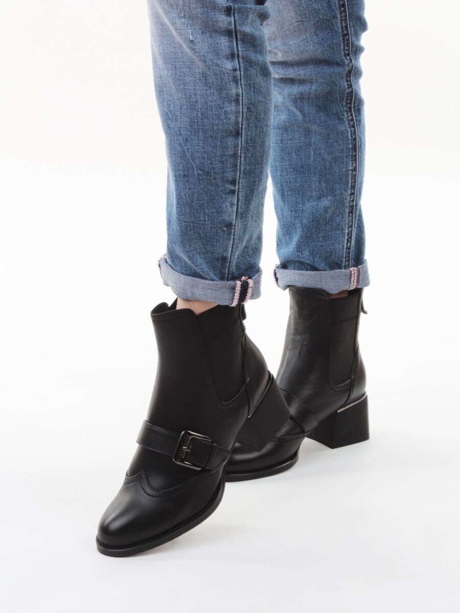 01-J4B-9A BLACK Ботинки