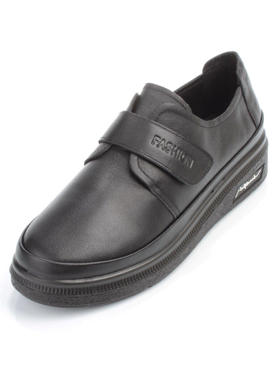 03-5311 BLACK Полуботинки женские (натуральная кожа)