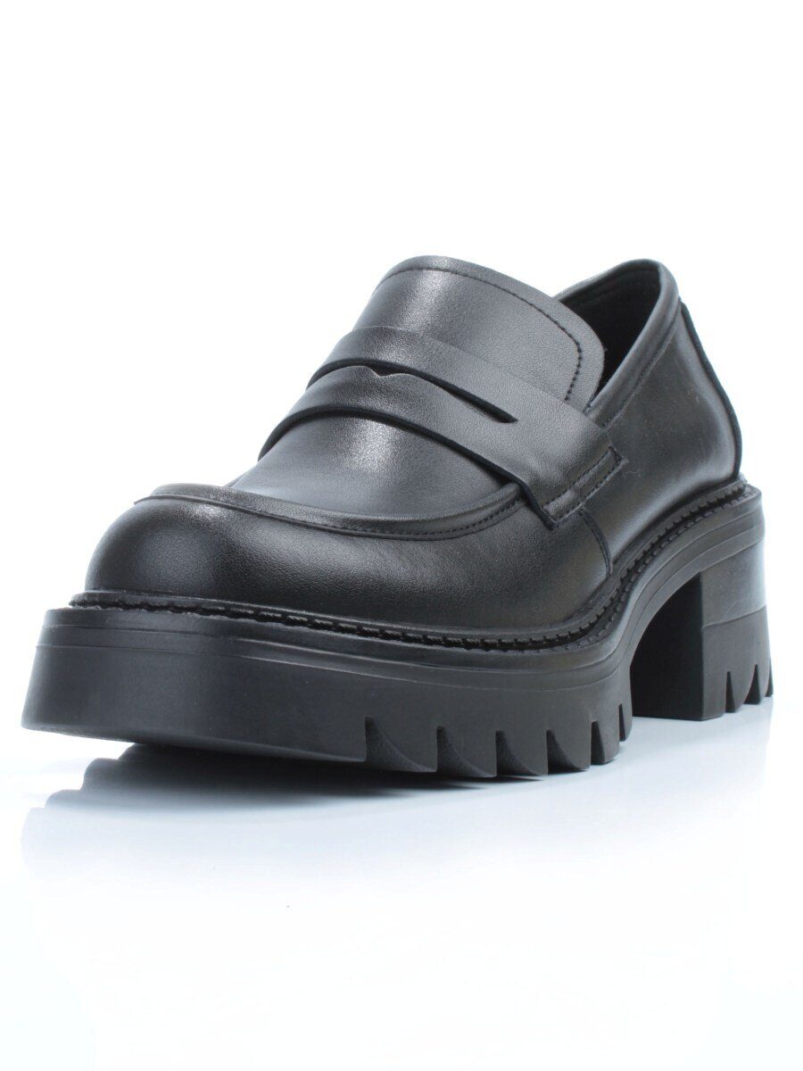 03-C1801-1 BLACK Лоферы женские (натуральная кожа)