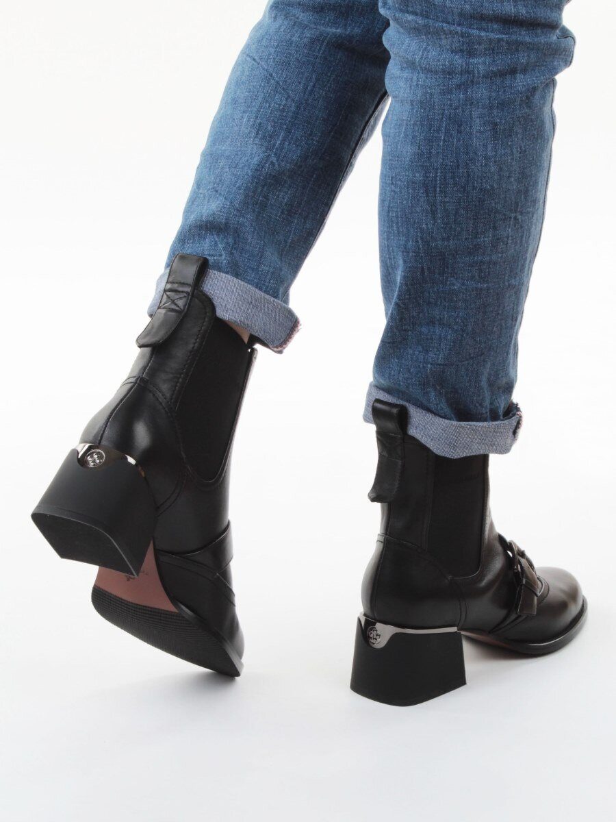 01-J4B-9A BLACK Ботинки