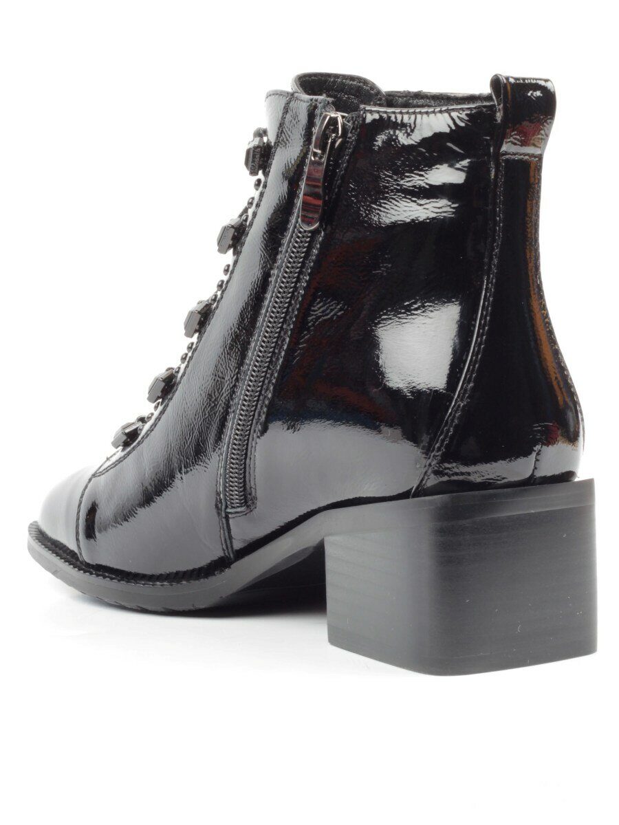 04-M20-6107 Ботинки женские зимние (натуральная кожа, натуральный мех)