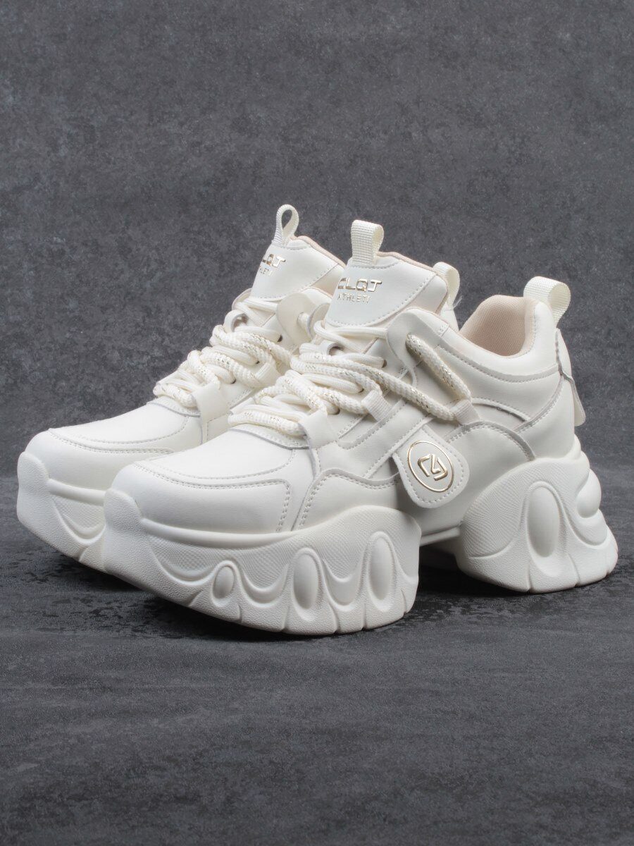 03-9E-1 LT. BEIGE Кроссовки женские (натуральная кожа, искусственная кожа)