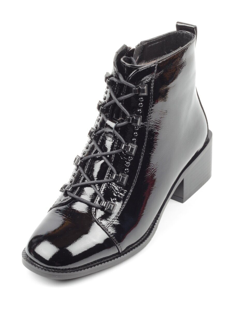 04-M20-6107 Ботинки женские зимние (натуральная кожа, натуральный мех)