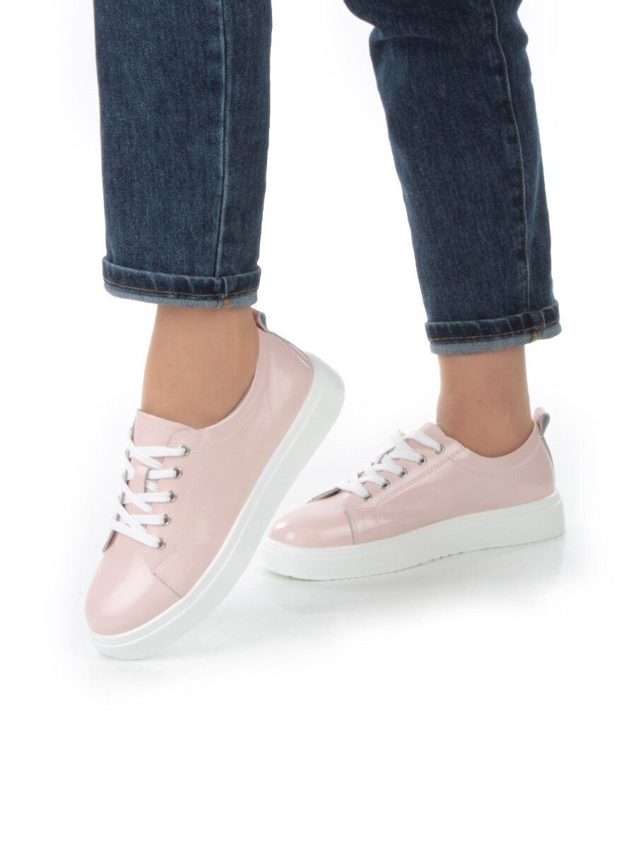 05-HY21-4D LT. PINK Кроссовки женские (натуральная кожа)