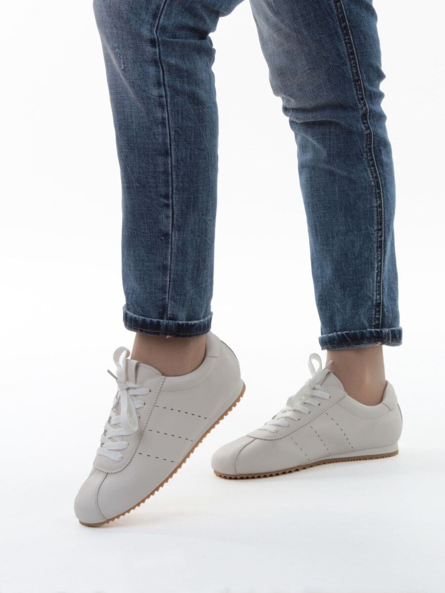 03-908394-5 MILK Кеды женские (натуральная кожа)