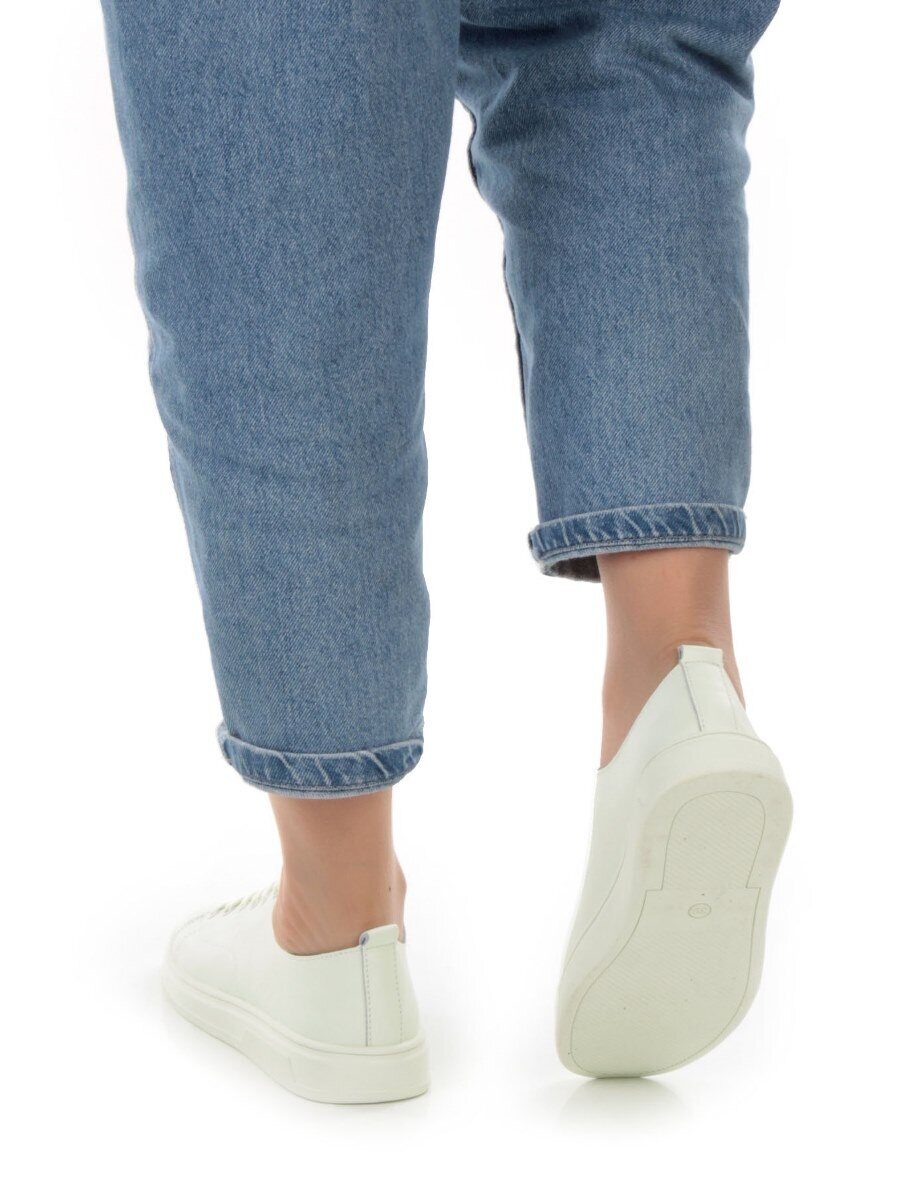 05-PDXL161-5 LT. GREEN Кроссовки женские (натуральная кожа)