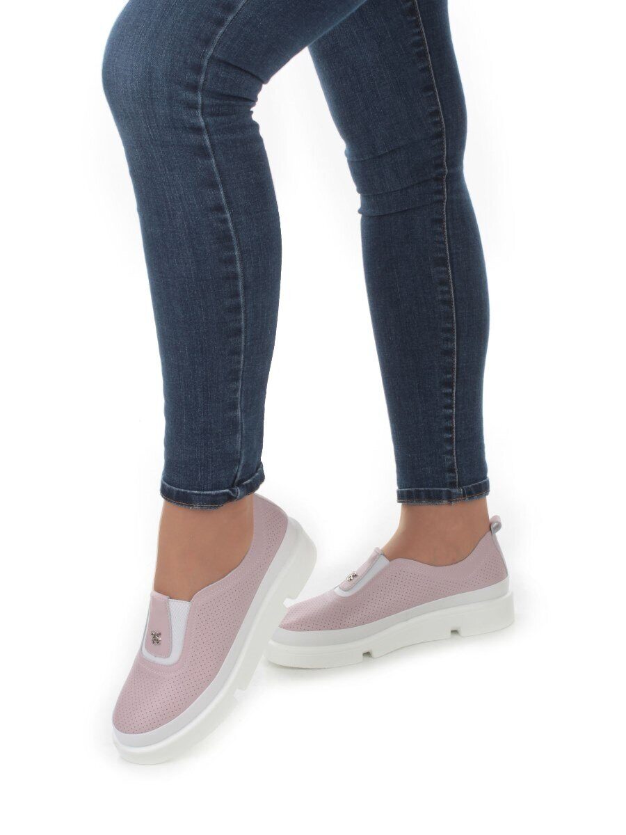 03-PDL253-5 VIOLET Полуботинки женские (натуральная кожа)