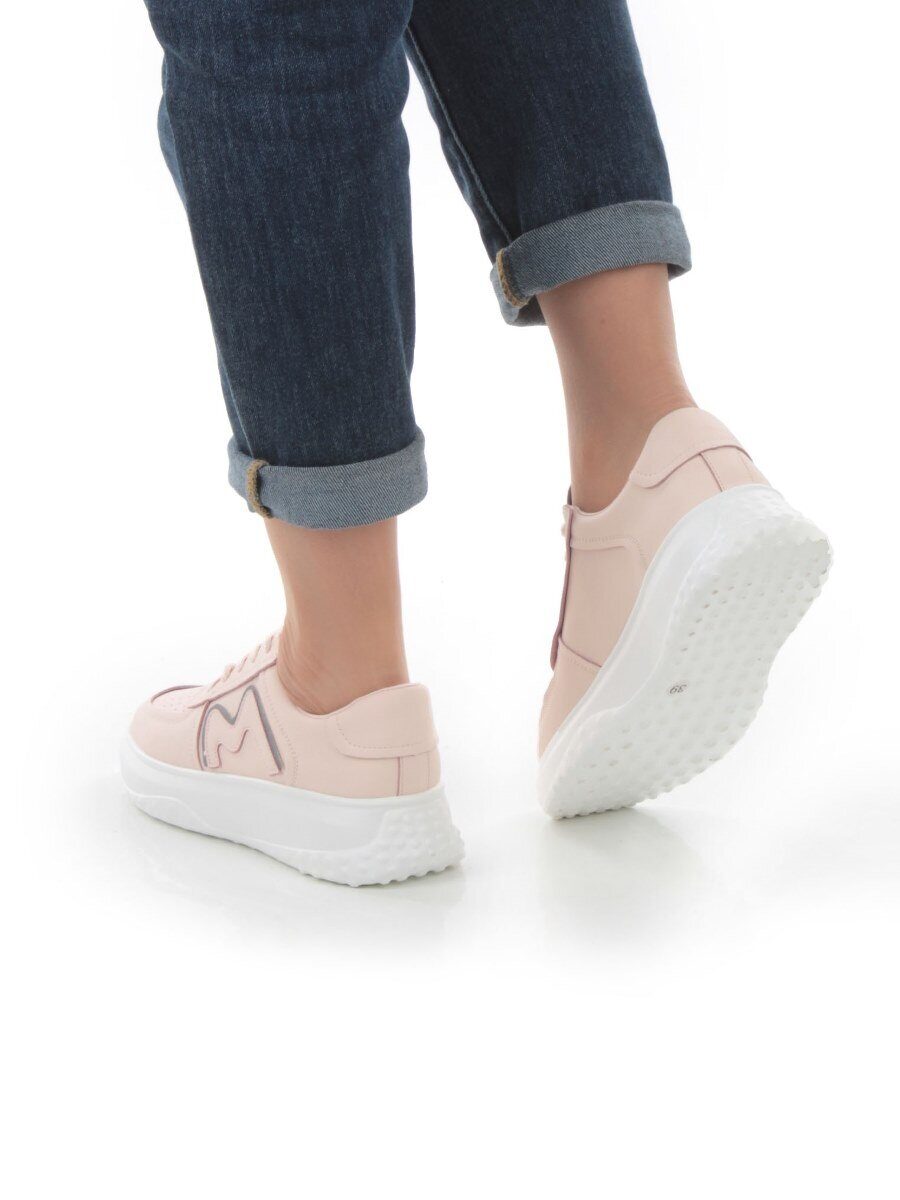 05-P11-2 LT. PINK Кроссовки женские (натуральная кожа)