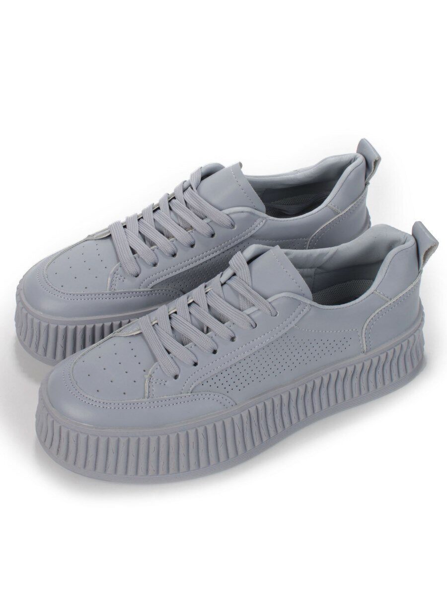 05-P8201-3 BLUE/VIOLET Кроссовки женские (натуральная кожа)