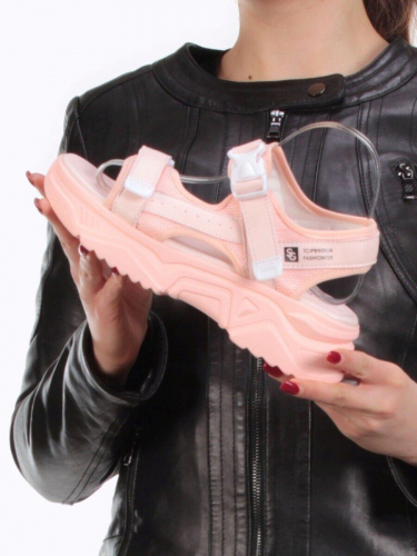 08-PED91-5 PINK Босоножки (натуральная кожа, стелька натуральная кожа)
