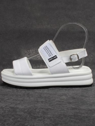08-PED121-1 WHITE Босоножки женские (натуральная кожа)