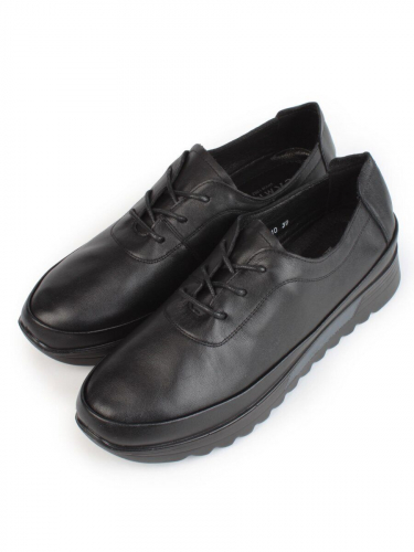 03-5310 BLACK Полуботинки женские (натуральная кожа)