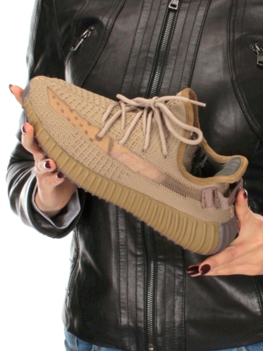 05-B552-8 BEIGE Кроссовки женские (текстиль)