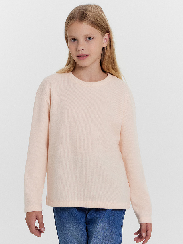 Джемпер для девочек в нежно-розовом цвете