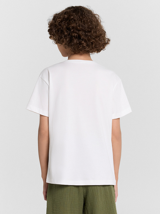 Футболка для мальчиков белая