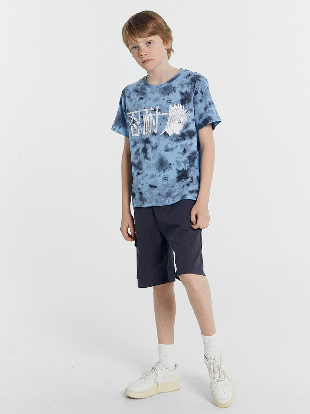 Шорты для мальчиков в сером цвете