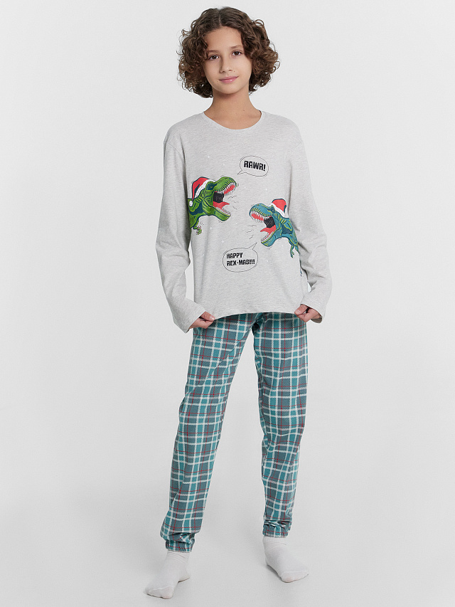 Пижама для мальчиков с принтом